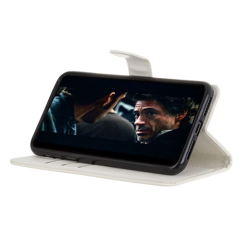 Leren Hoesje Huawei P Smart Plus 2019 Bruin Retro Kunstleer