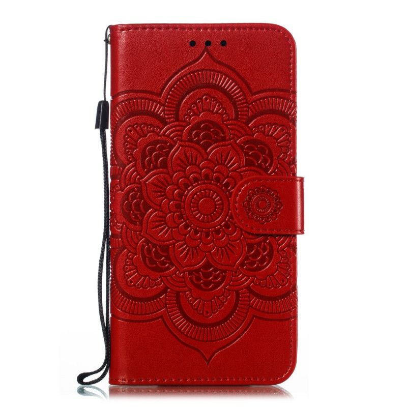 Leren Hoesje Huawei P Smart Plus 2019 Volledige Mandala
