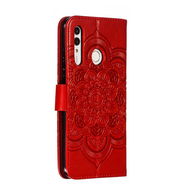 Leren Hoesje Huawei P Smart Plus 2019 Volledige Mandala