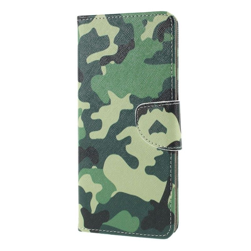 Cover Folio-hoesje Sony Xperia 1 Telefoonhoesje Militaire Camouflage