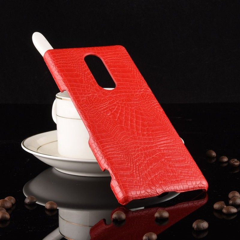 Hoesje Sony Xperia 1 Krokodillenhuideffect