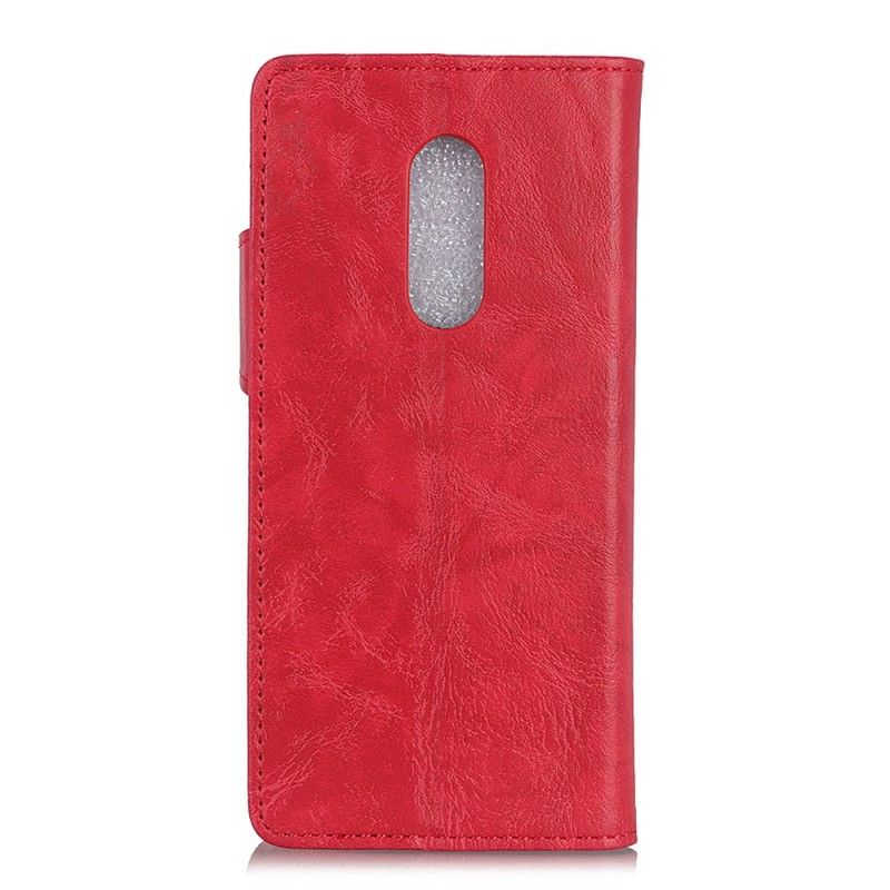 Leren Hoesje Sony Xperia 1 Artistieke Knop