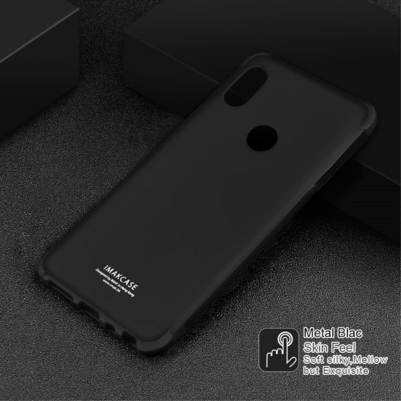 Cover Hoesje Xiaomi Redmi Note 5 Zwart Telefoonhoesje Imak Huidgevoel