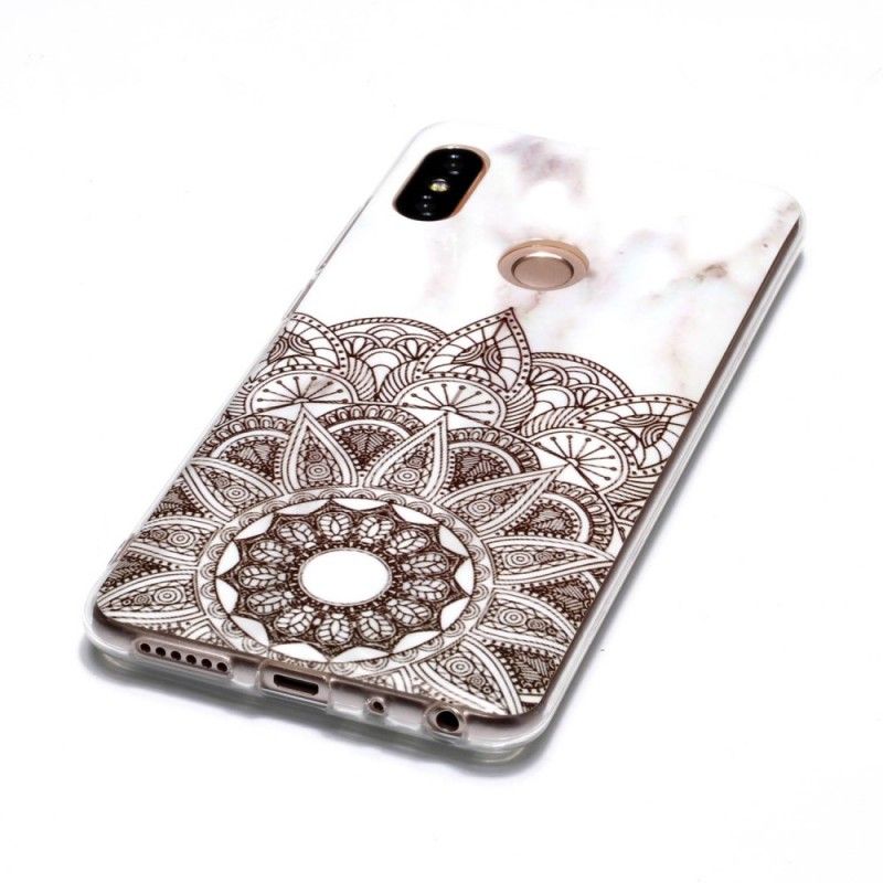 Hoesje voor Xiaomi Redmi Note 5 Gemarmerde Mandala