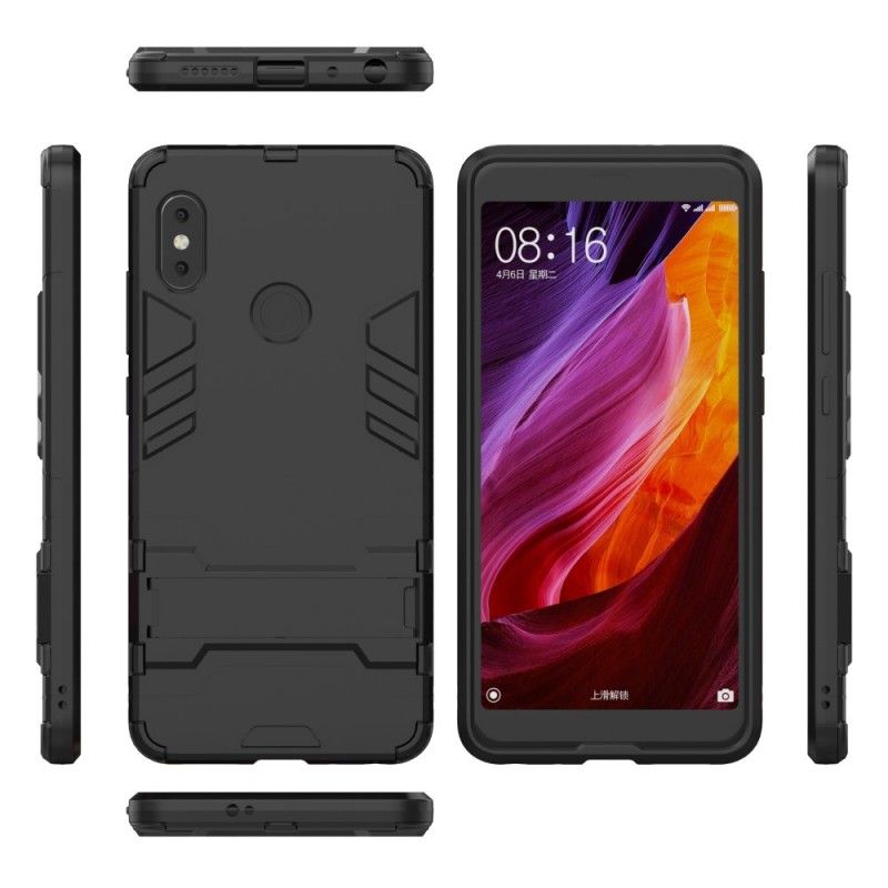 Hoesje voor Xiaomi Redmi Note 5 Rood Zwart Ultrabestendig