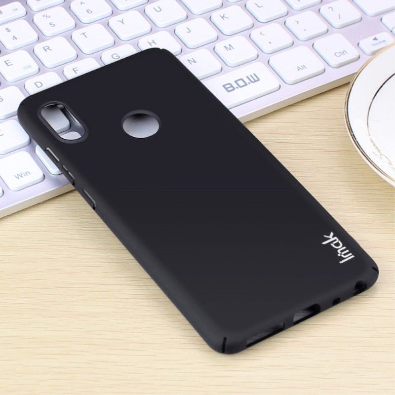 Hoesje voor Xiaomi Redmi Note 5 Rose Goud Rood Zijde Serie