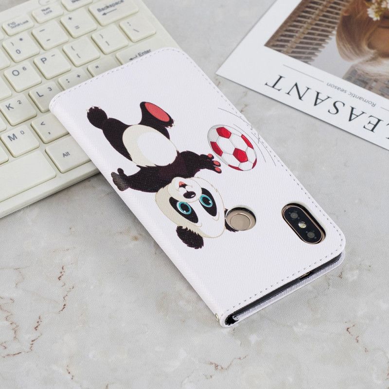 Leren Hoesje Xiaomi Redmi Note 5 Telefoonhoesje Pandapoot