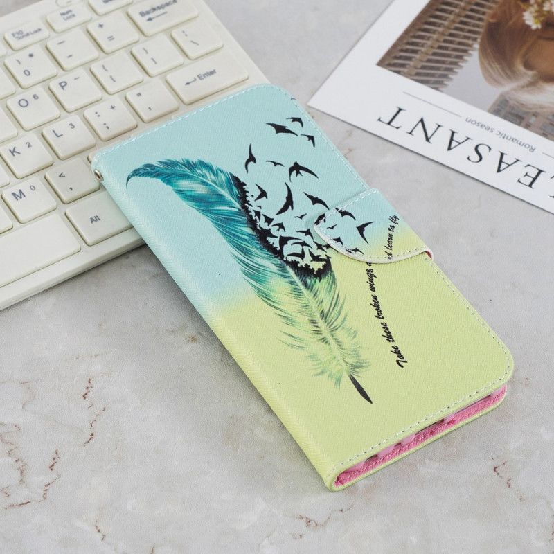 Leren Hoesje Xiaomi Redmi Note 5 Leren Vliegen
