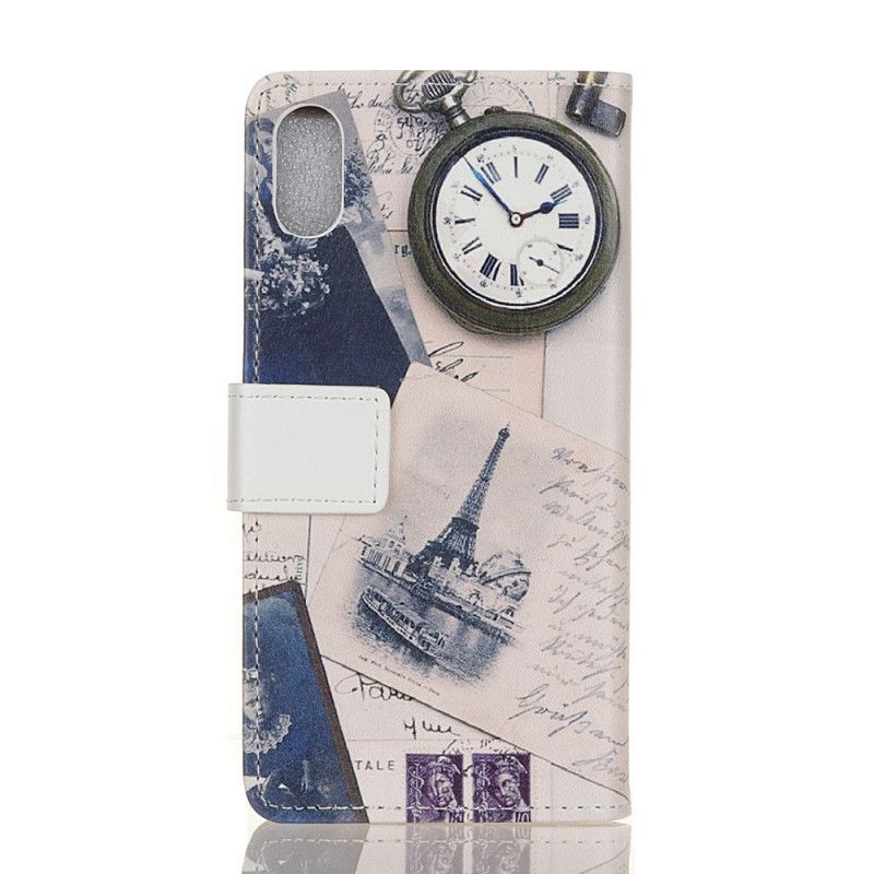 Flip Case Leren Alcatel 1B (2020) Eiffeltoren Van De Dichter