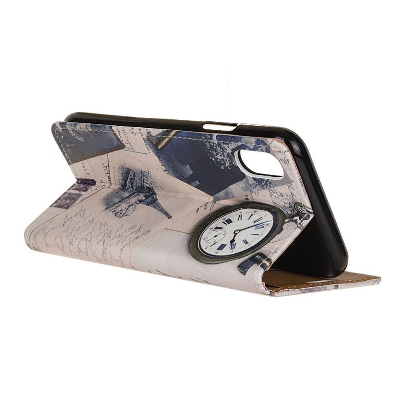 Flip Case Leren Alcatel 1B (2020) Eiffeltoren Van De Dichter