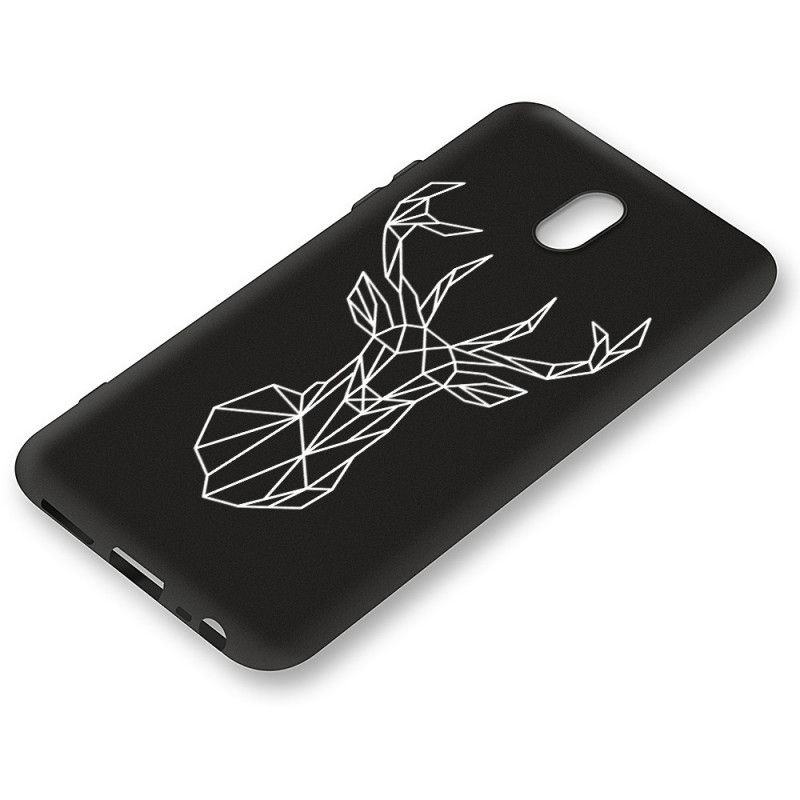 Case Hoesje Xiaomi Redmi 8A Telefoonhoesje Flexibele Siliconen Hert Afbeelding