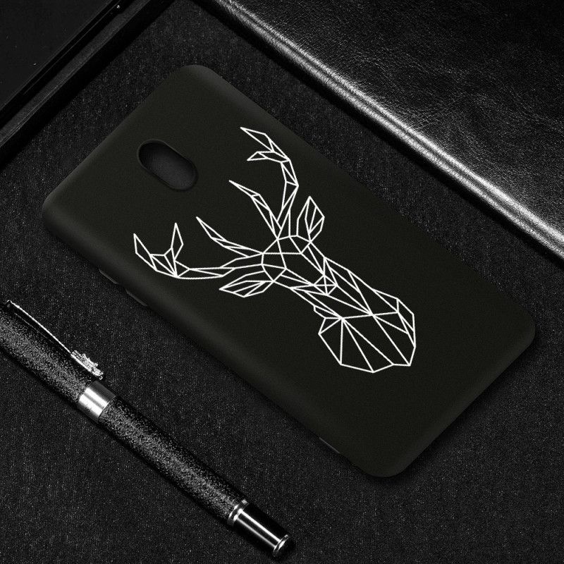 Case Hoesje Xiaomi Redmi 8A Telefoonhoesje Flexibele Siliconen Hert Afbeelding