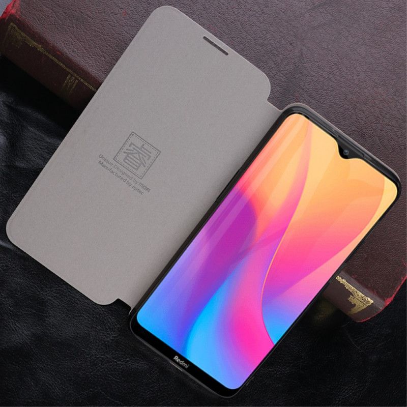 Folio-hoesje Xiaomi Redmi 8A Rood Zwart Vintage Mofi