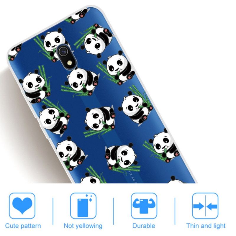 Hoesje voor Xiaomi Redmi 8A Kleine Panda'S