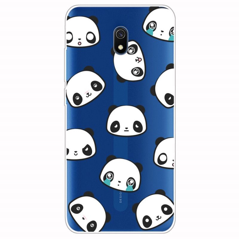 Hoesje voor Xiaomi Redmi 8A Sentimentele Panda'S