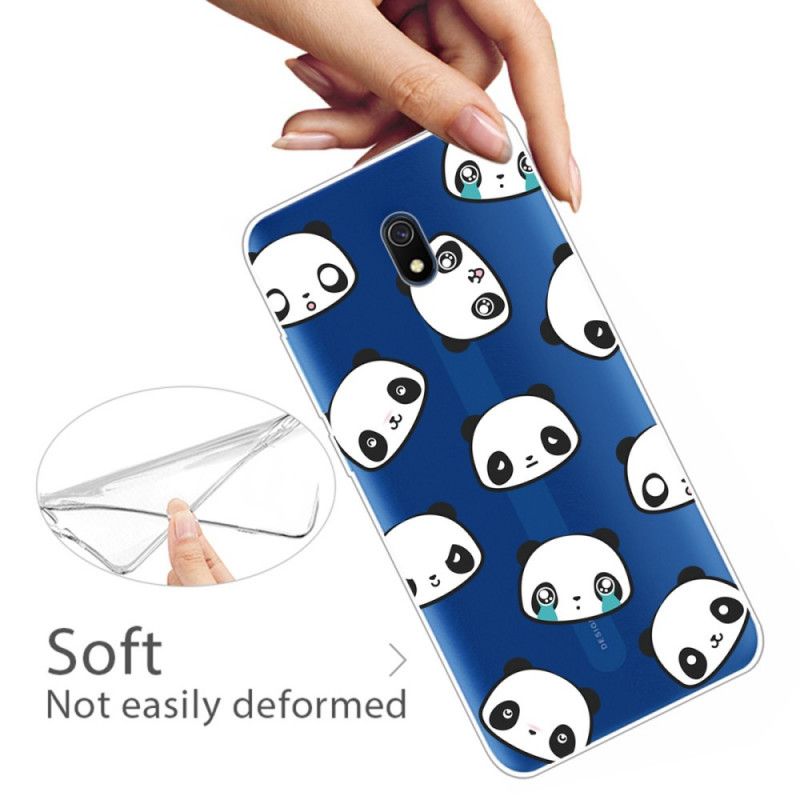 Hoesje voor Xiaomi Redmi 8A Sentimentele Panda'S