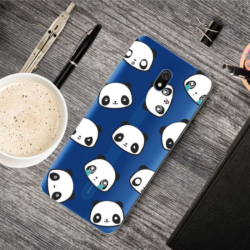 Hoesje voor Xiaomi Redmi 8A Sentimentele Panda'S