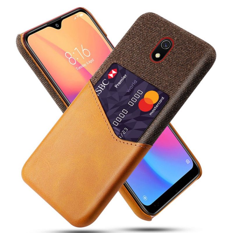 Hoesje Xiaomi Redmi 8A Grijs Ksq Kaarthouder