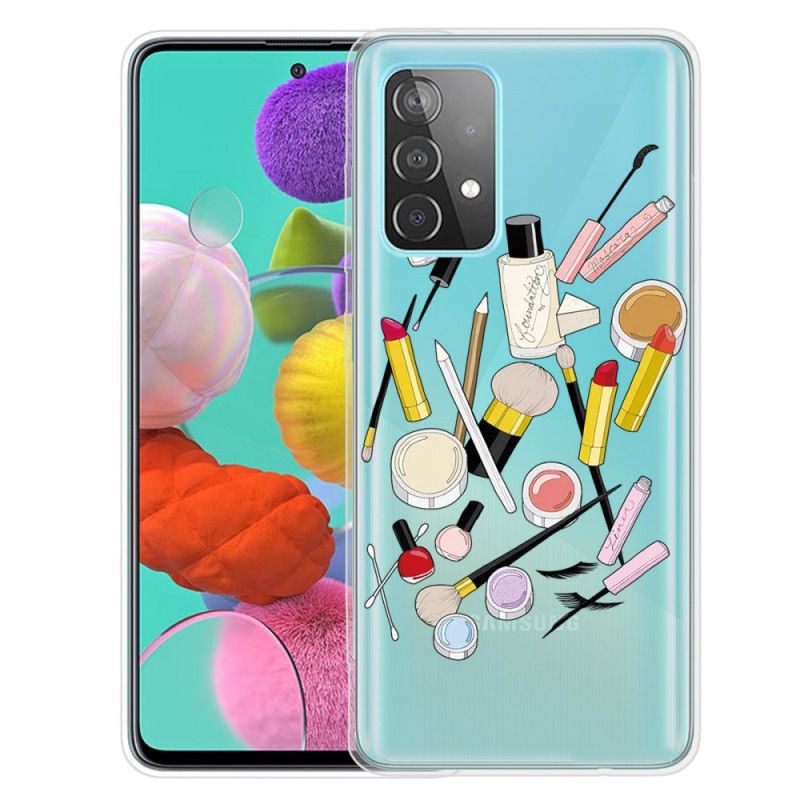 Case Hoesje Samsung Galaxy A72 4G / A72 5G Telefoonhoesje Topmake-Up