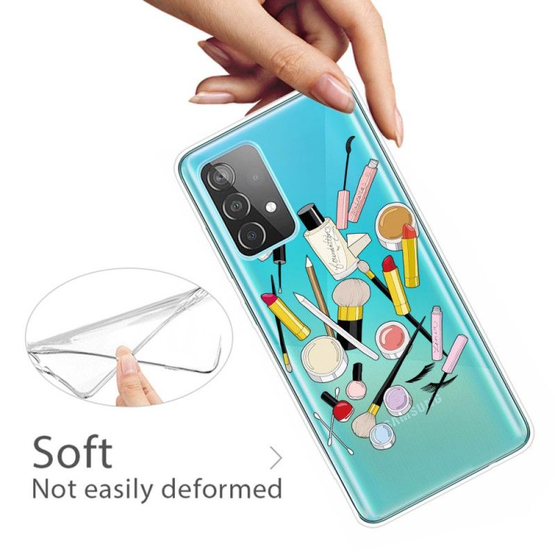 Case Hoesje Samsung Galaxy A72 4G / A72 5G Telefoonhoesje Topmake-Up
