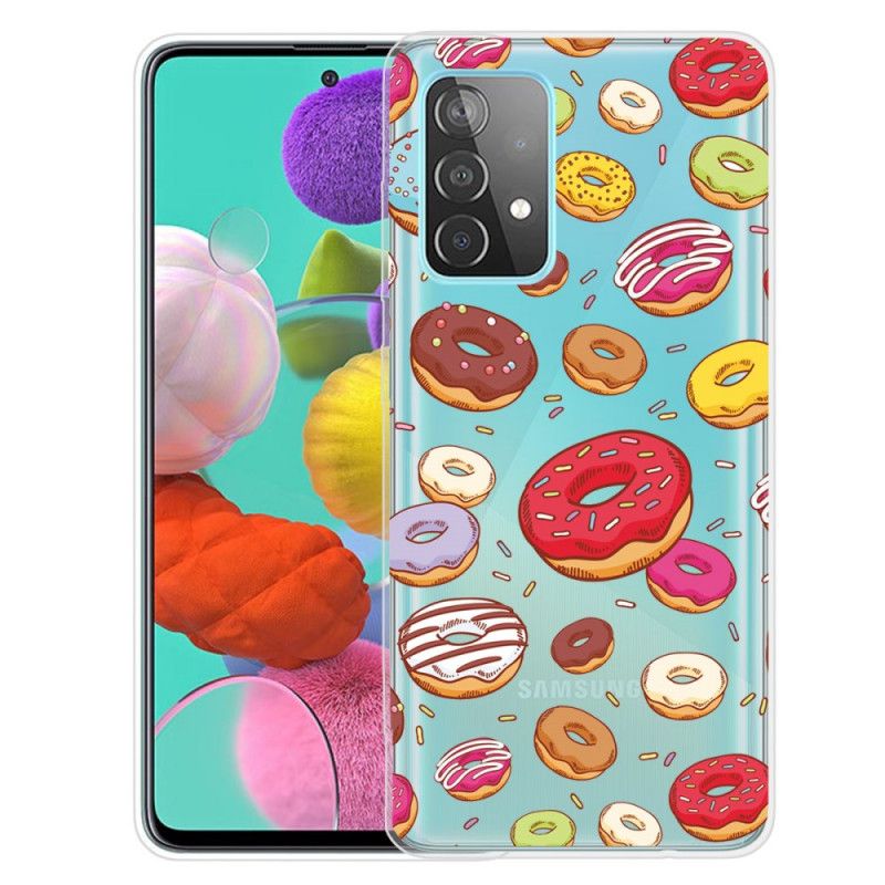 Hoesje Samsung Galaxy A72 4G / A72 5G Hou Van Donuts