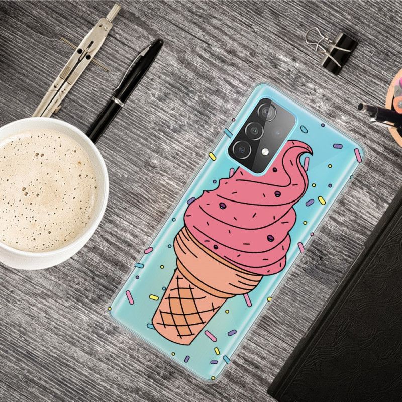 Hoesje Samsung Galaxy A72 4G / A72 5G Telefoonhoesje Ijs