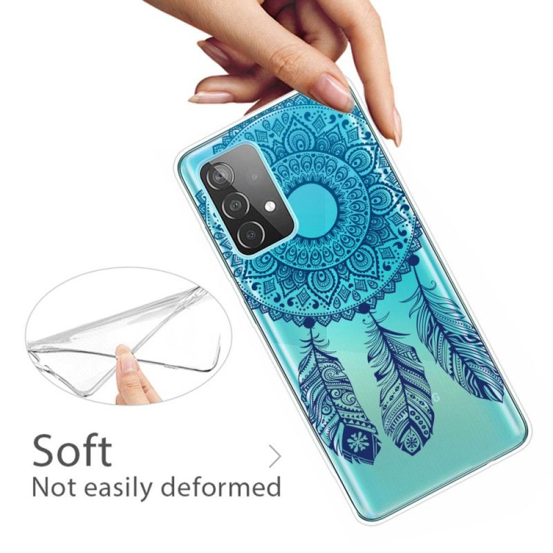 Hoesje Samsung Galaxy A72 4G / A72 5G Telefoonhoesje Unieke Bloemenmandala