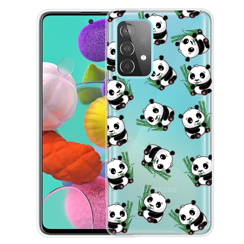 Hoesje voor Samsung Galaxy A72 4G / A72 5G Kleine Panda'S