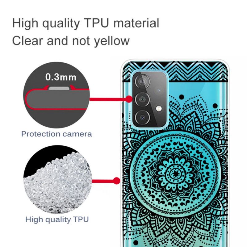 Hoesje voor Samsung Galaxy A72 4G / A72 5G Sublieme Mandala