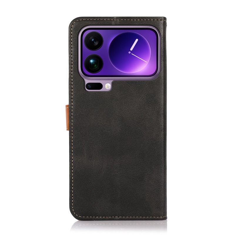 Bescherming Hoesje Xiaomi 17 Pro Max Khazneh Gouden Sluiting