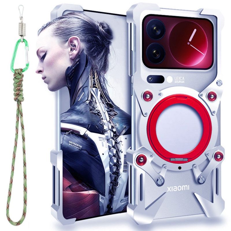 Case Hoesje Xiaomi 17 Pro Max Telefoonhoesje Standaard En Magnetische Polsband