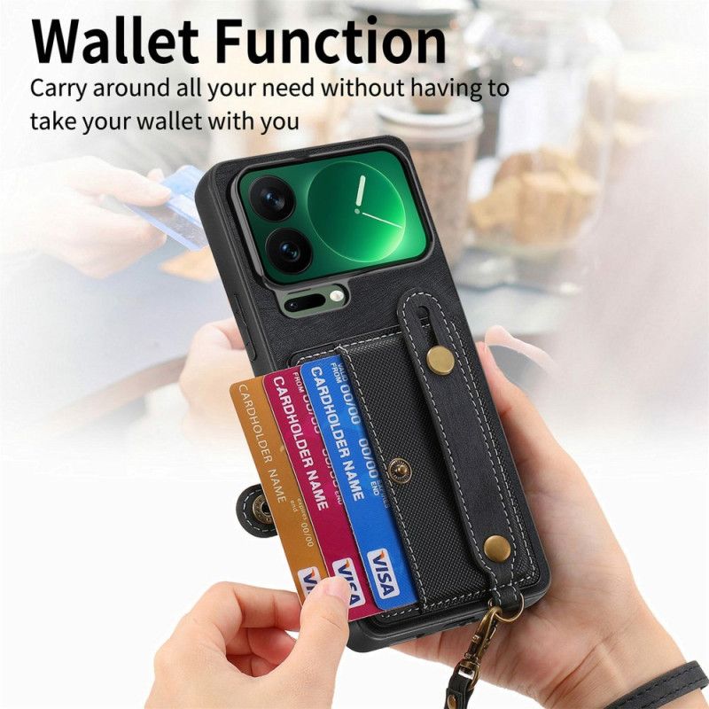 Cover Hoesje Xiaomi 17 Pro Max Telefoonhoesje Kaarthouder En Standaard