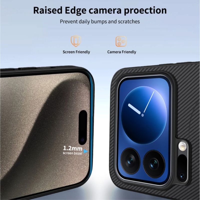 Cover Hoesje Xiaomi 17 Pro Max Telefoonhoesje Magsafe-koolstofvezel