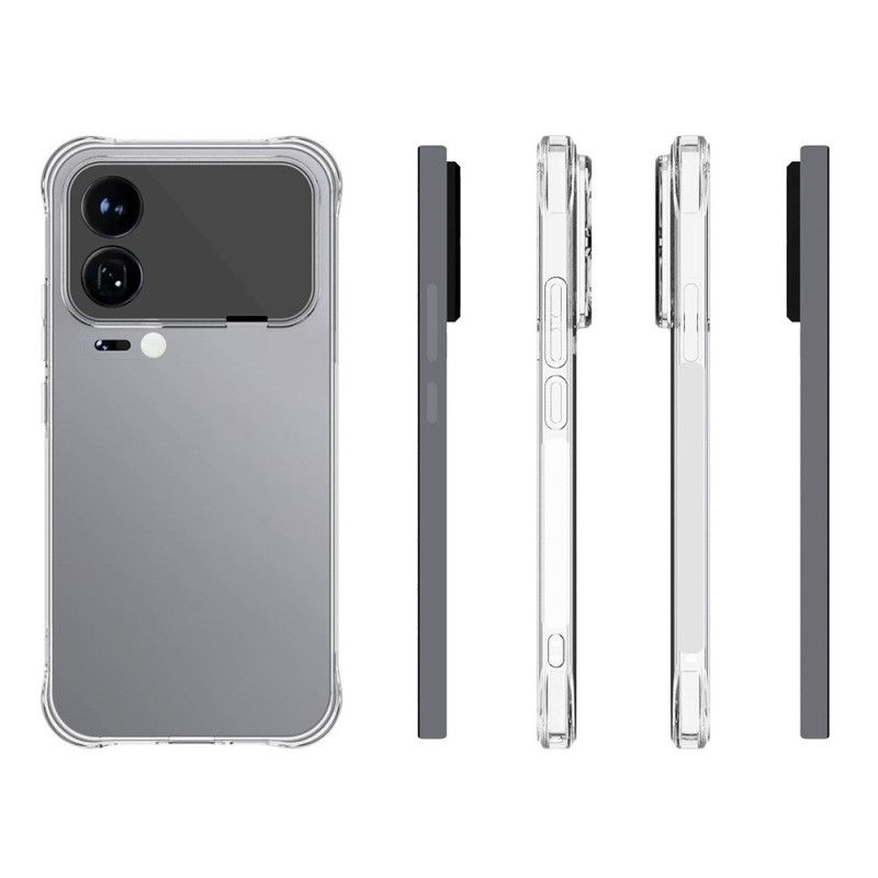 Cover Hoesje Xiaomi 17 Pro Max Telefoonhoesje Verstevigd Transparant Met Schermbeschermer