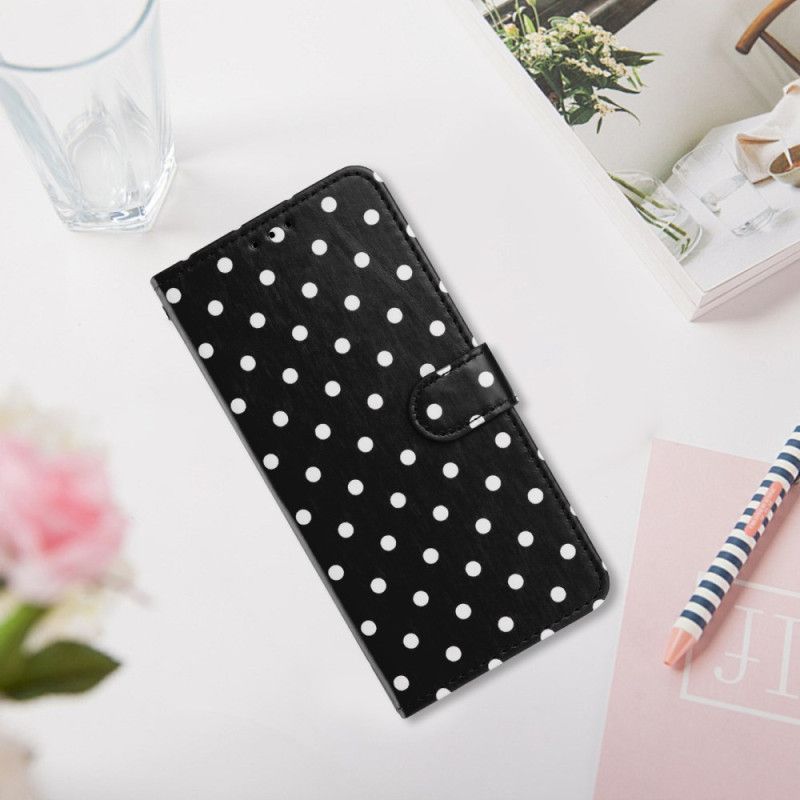 Flip Case Leren Xiaomi 17 Pro Max Polka Dots