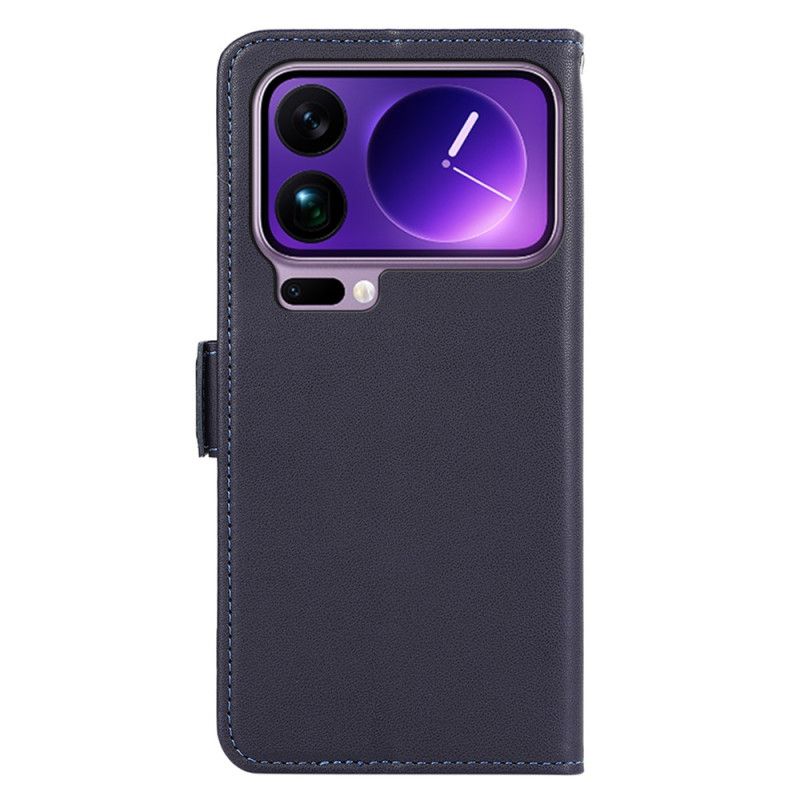 Flip Case Leren Xiaomi 17 Pro Max Rfid-portemonnee