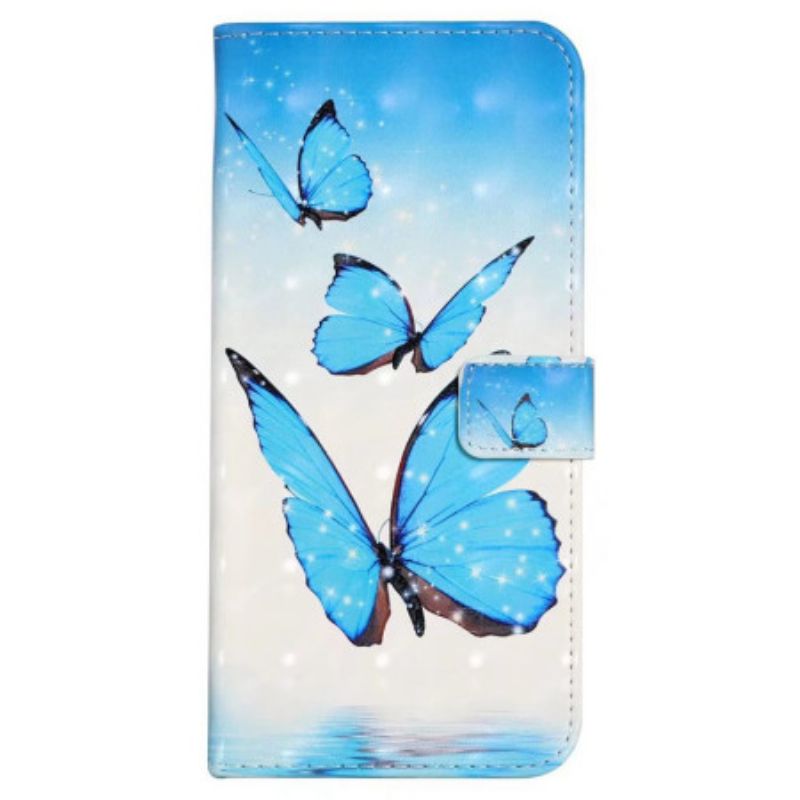Folio-hoesje Xiaomi 17 Pro Max Telefoonhoesje Drie Vlinders