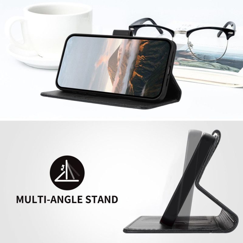 Folio-hoesje Xiaomi 17 Pro Max Telefoonhoesje Driehoekspatroon