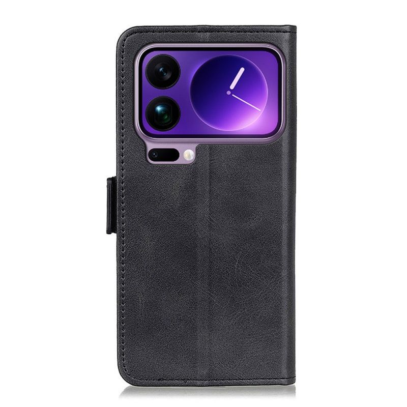 Folio-hoesje Xiaomi 17 Pro Max Telefoonhoesje Dubbele Sluiting