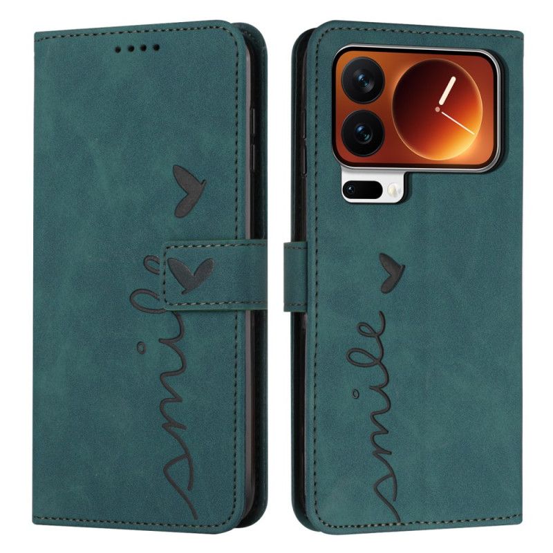 Folio-hoesje Xiaomi 17 Pro Max Telefoonhoesje Hartje