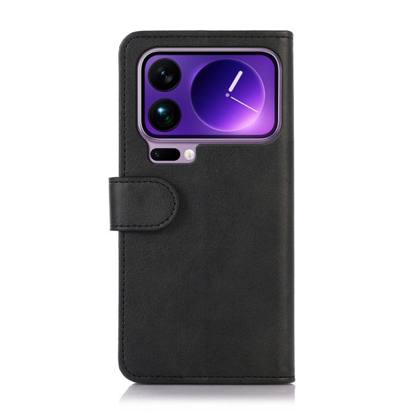 Folio-hoesje Xiaomi 17 Pro Max Telefoonhoesje Klassiek Leer-effect