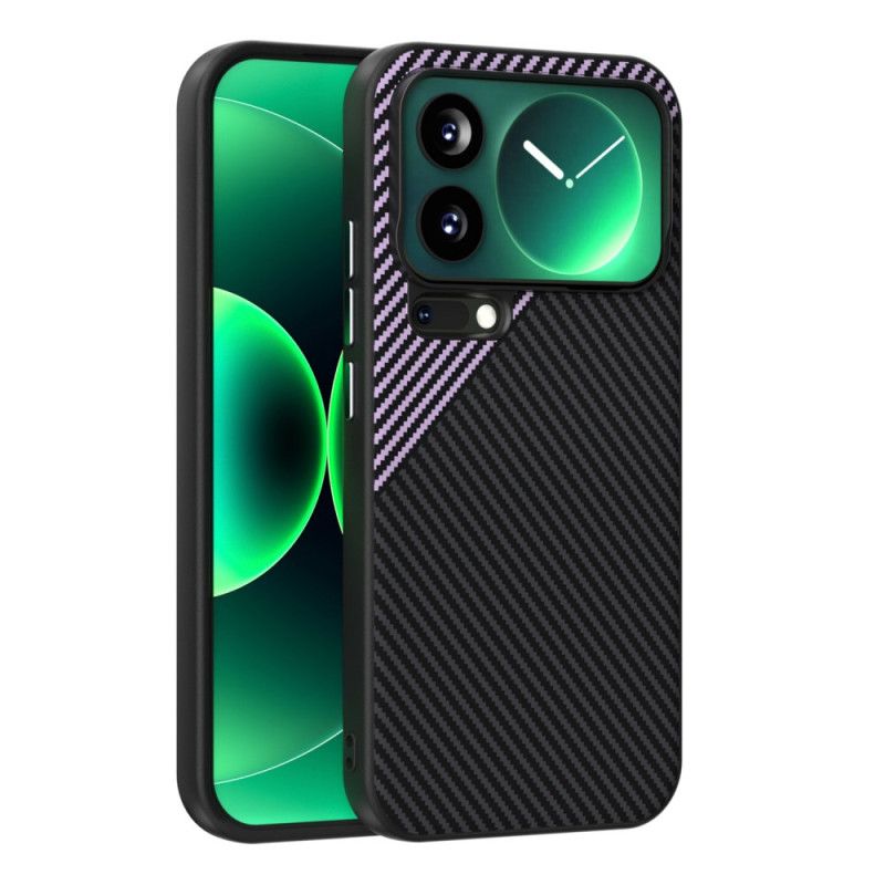 Hoesje Voor Xiaomi 17 Pro Max Abeel Carbon Fiber Magnetische Sluiting