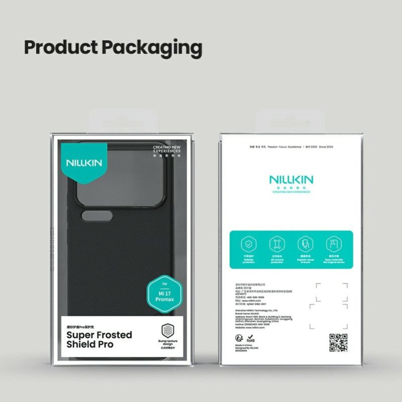 Hoesje Voor Xiaomi 17 Pro Max Nillkin Frosted Shield Pro
