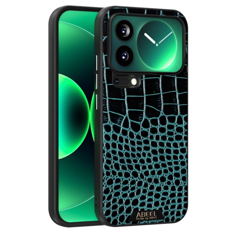 Hoesje Xiaomi 17 Pro Max Abeel Met Krokodillenprint Bescherming Hoesje