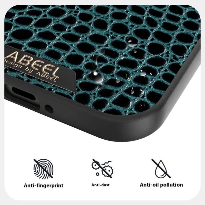 Hoesje Xiaomi 17 Pro Max Abeel Met Krokodillenprint Bescherming Hoesje