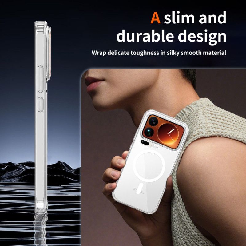 Hoesje Xiaomi 17 Pro Max Hybride Transparant En Magnetisch