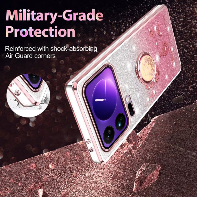 Hoesje Xiaomi 17 Pro Max Kadem-draaibare Ring