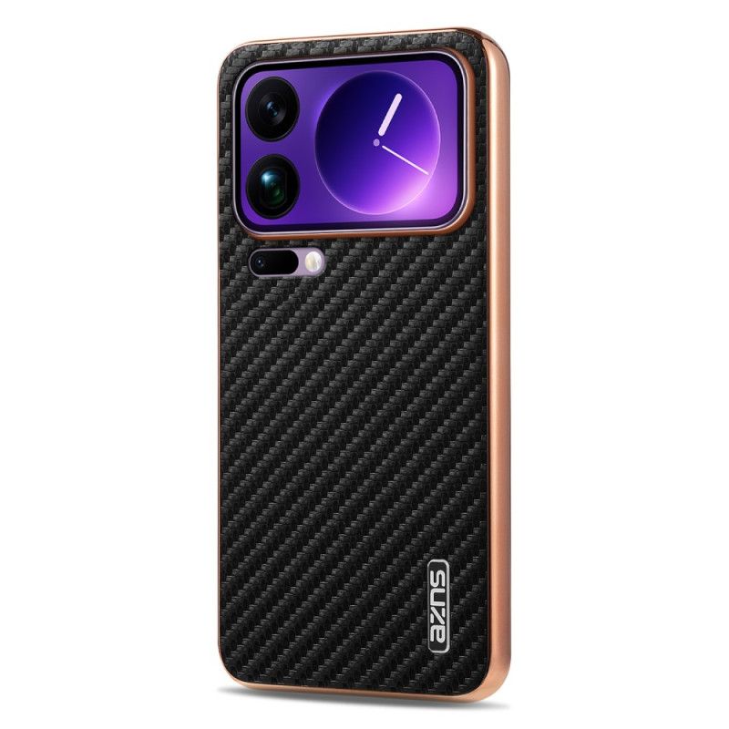 Hoesje Xiaomi 17 Pro Max Koolstofvezeltextuur