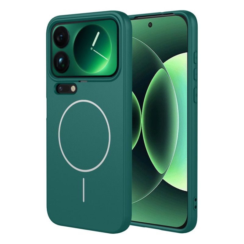 Hoesje Xiaomi 17 Pro Max Magnetische Flexibele Siliconen Bescherming Hoesje