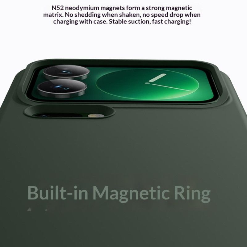 Hoesje Xiaomi 17 Pro Max Magnetische Vloeibare Siliconen